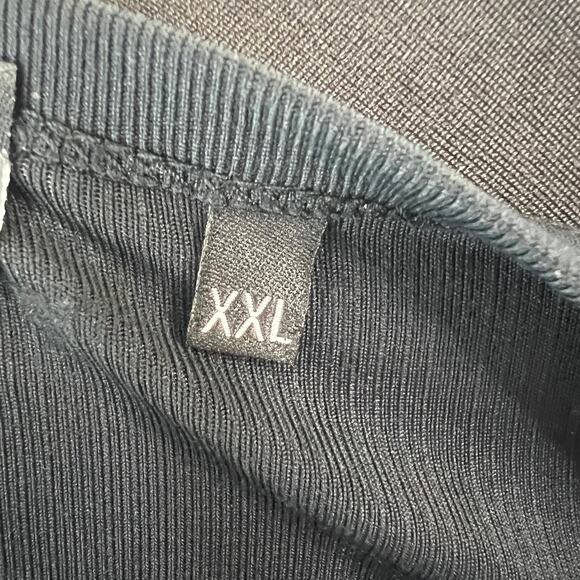 Nani Bon Black Top Stretch Crew Neck Drop Shoulder Classic Pullover Tee Size XXL - Picture 8 of 10